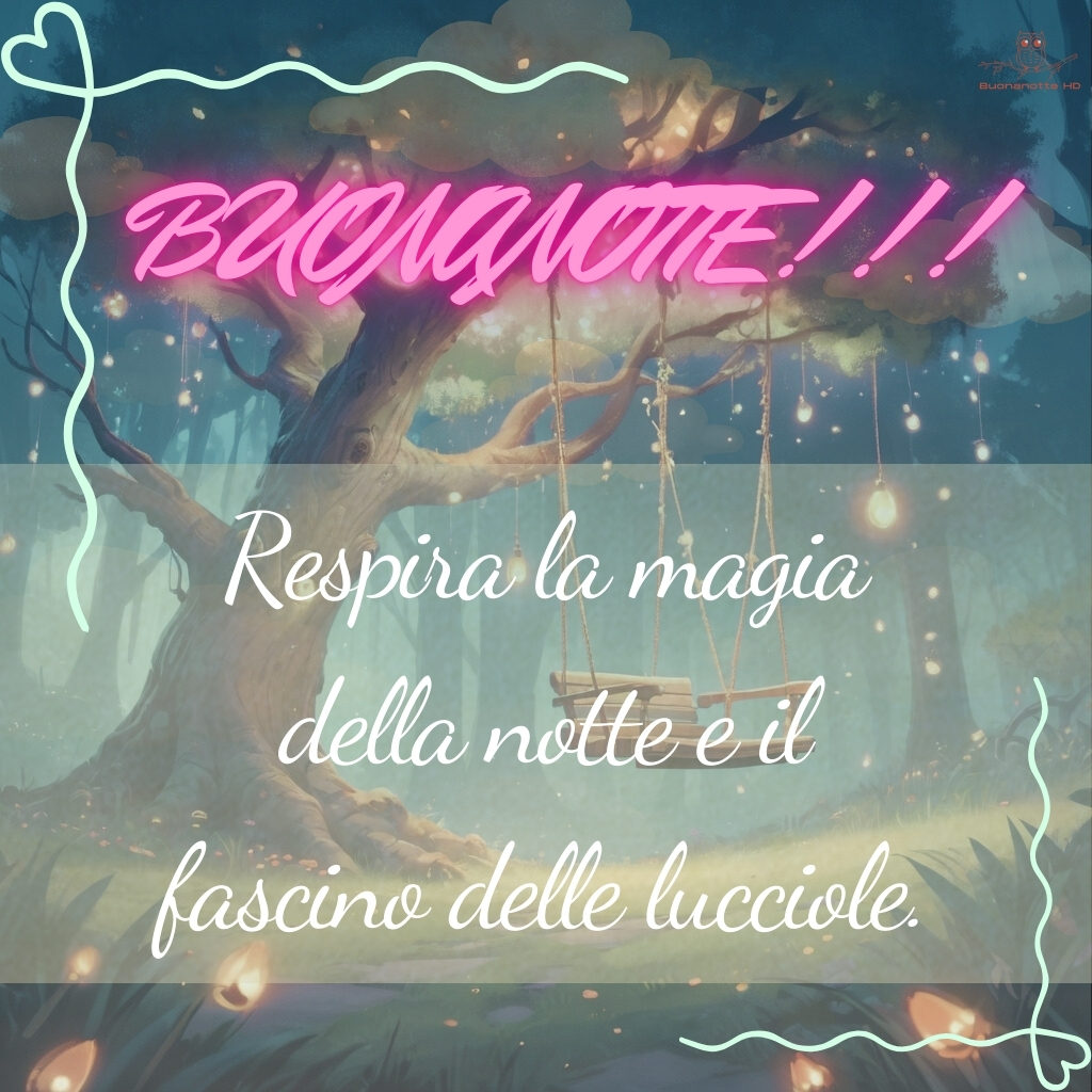 immagini buonanotte con lucciole 18